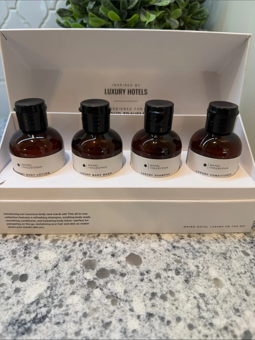 Hotel Collection Luxury Bath & Body Travel Set -Crystal Oud